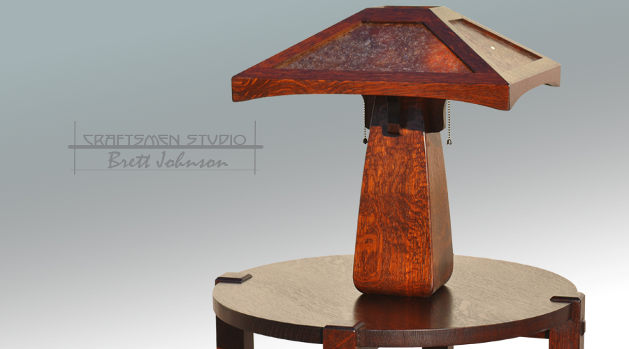 Peterson Furniture inspired table lamp | Hand Crafted in the USA