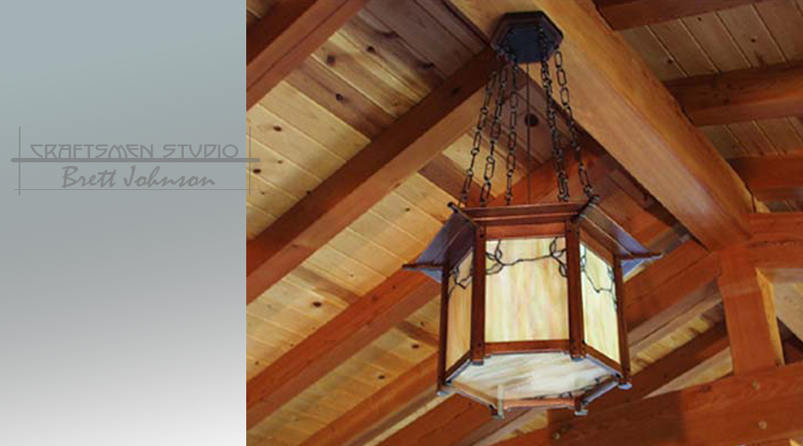 Greene and Greene Lighting | Hand Crafted Arts and crafts Chandelier
