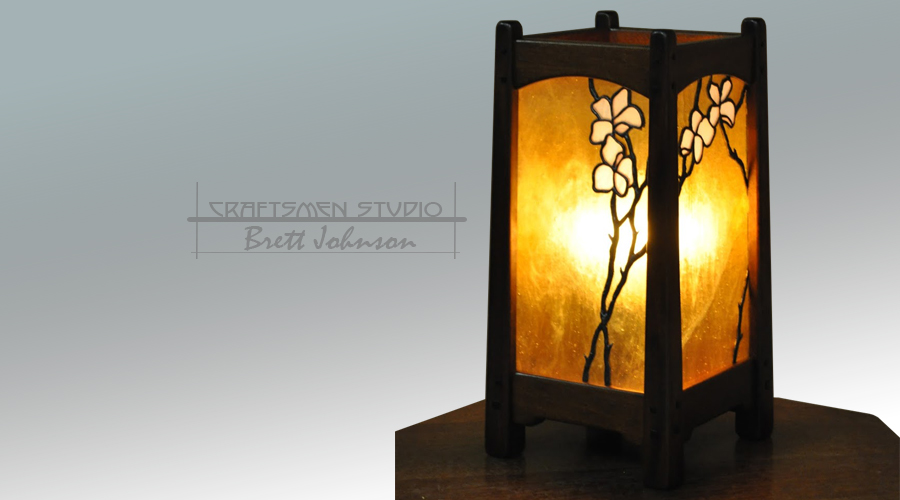 Arts and Crafts Table lamp Inspired By Greene and Greene