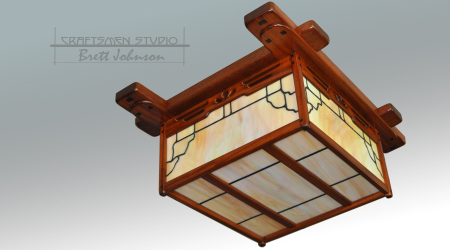 Greene and Greene Inspired Arts and Crafts Lighting